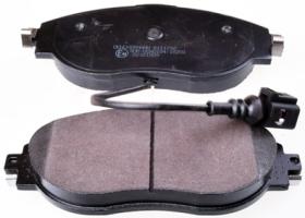 DENCKERMANN B111292 - PASTILLAS DEL AUDI A3 12- SEAT ALHAMBRA 10- LEON 13- SKODA O