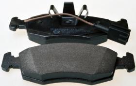 DENCKERMANN B111295 - PASTILLAS DEL FIAT 500 09-  PUNTO 12-