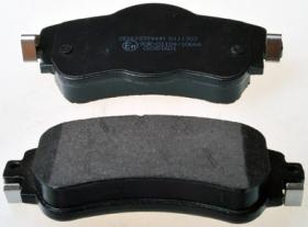 DENCKERMANN B111303 - PASTILLAS DEL CITROEN C4 09-  DS4 11-