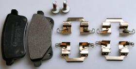 DENCKERMANN B111323 - PASTILLAS TRAS RENAULT SCENIC III 13-