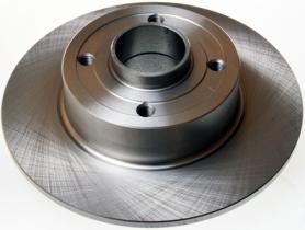DENCKERMANN B130374 - *B130465 CON BUJE* DISCOS TRAS X2 RENAULT CLIO III 05- MEGAN