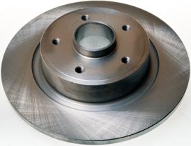 DENCKERMANN B130380 - DISCOS TRAS X2 RENAULT LAGUNA II 01- SCENIC II 05-   274X10.