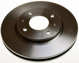 DENCKERMANN B130574 - DISCOS DEL X2 MITSUBISHI GALANT 96- LANCER 03-  276X26