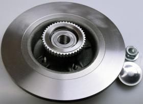 DENCKERMANN B130659 - *RODMAIENTO*DISCOS TRAS X2 RENAULT MEGANE 99- SCENIC 99-    