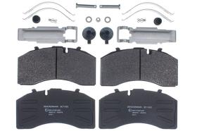 DENCKERMANN BC11002 - PASTILLAS DE FRENO IND.TRAS. MB, TE, TL, TZ  SAF  VOLVO