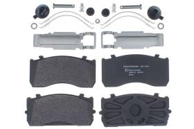 DENCKERMANN BC11016 - PASTILLAS DE FRENO IND.DEL./TRAS. MB, ANTOS, ATEGO, ATEGO 2,